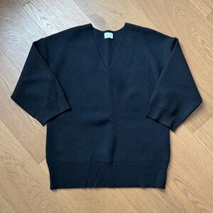 Wilfred Free Women's Knit Sweater - Black - Size 1 (Small) EUC